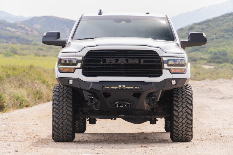 Ram 2500 Front Bumper - DV8 Offroad - Spec Series - Micro-Texture Black Powder Coated - `19-`26